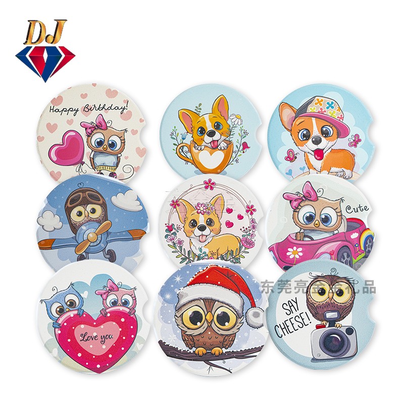 陶瓷吸水桌上杯垫